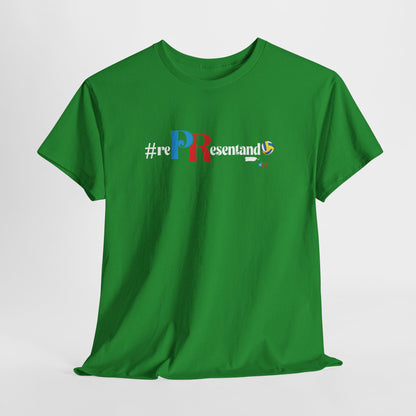 RePResentando Volleyball Unisex Heavy Cotton Tee