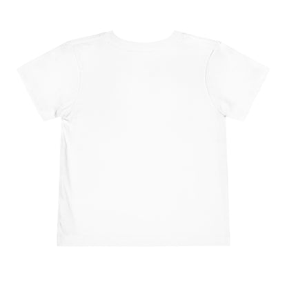 Back to School Boricua Girl Flow Black Toddler Short Sleeve Tee