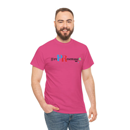 RePResentando Volleyball Unisex Heavy Cotton Tee