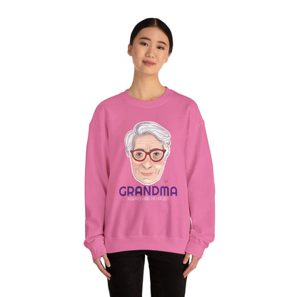 Abuela Boricua Always Here Never Left Heavy Blend™ Crewneck Sweatshirt