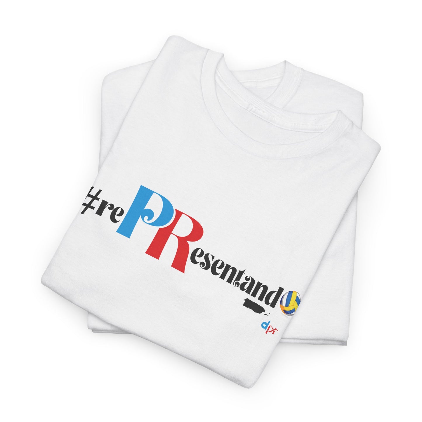 RePResentando Volleyball Unisex Heavy Cotton Tee