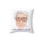 I Will Love You Forever Mamá Boricua Spun Polyester Square Pillow