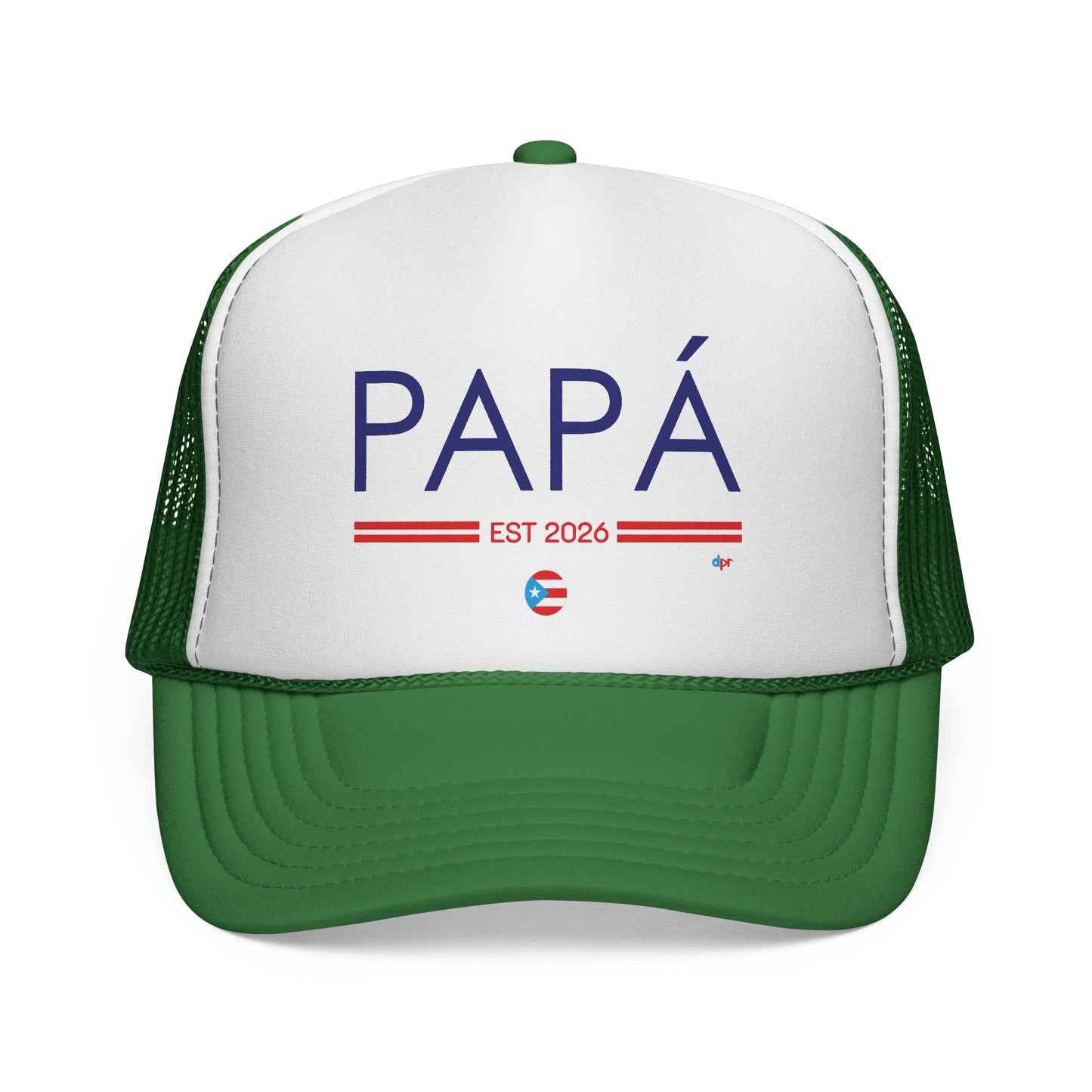 Papá Established 2026 Puerto Rican Pride Trucker Caps FREE SHIPPING