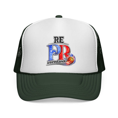 Puerto Rico Fire Basketball REPresentando Trucker Caps FREE SHIPPING
