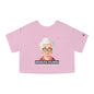 Remembering My Abuelita Fajona Flowy Cropped Tee