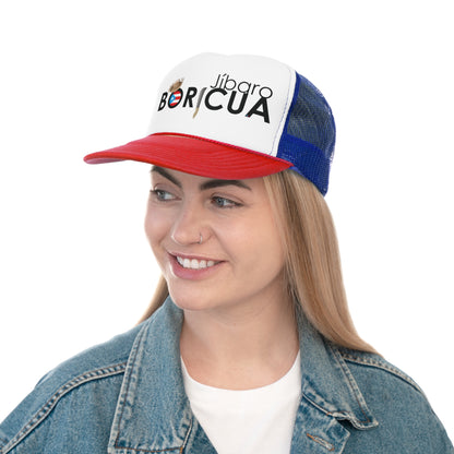 Jíbaro Boricua Puerto Rican Pride Trucker Caps FREE SHIPPING