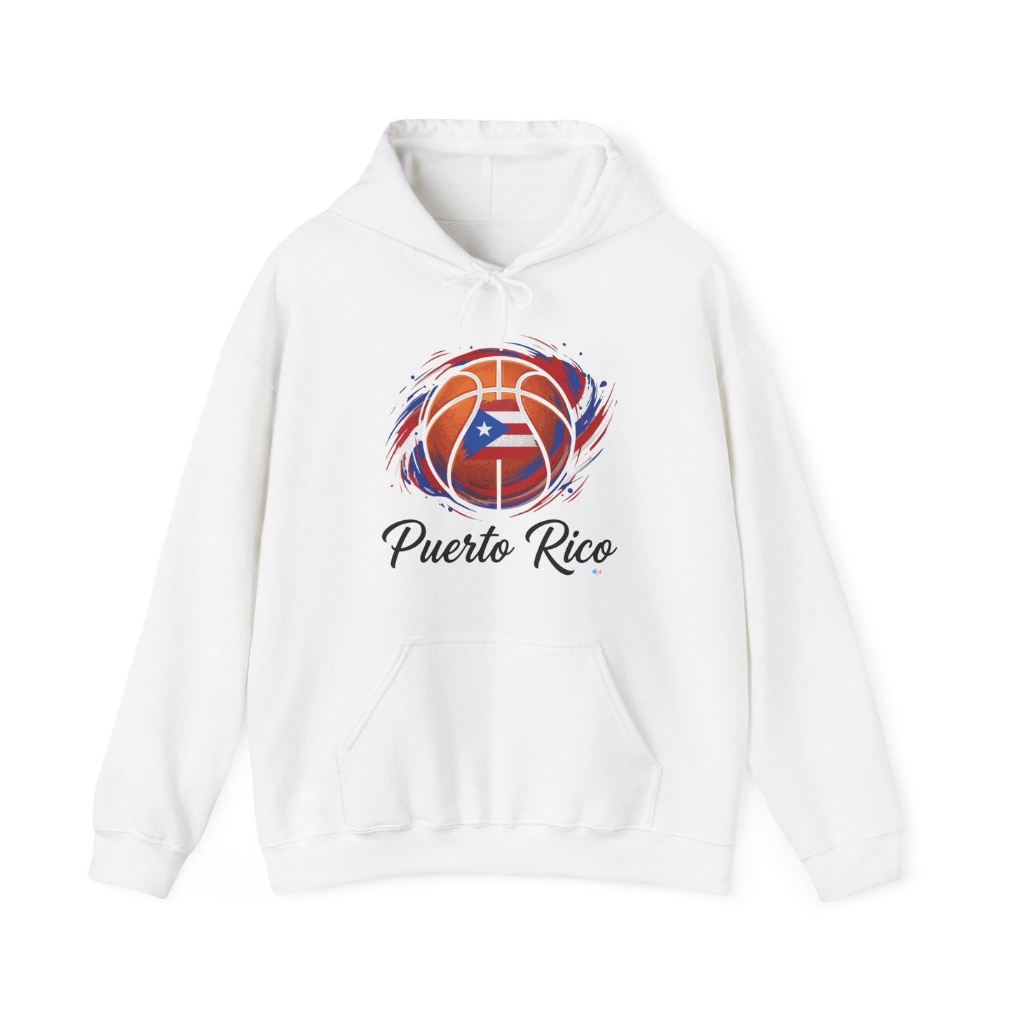 Puerto Rico Basketball Unisex Heavy Blend™ Boricua-Style Hoodies