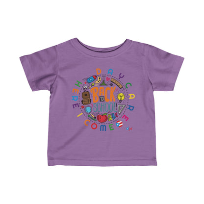 Daycare Here I Come - Back to School Boricua Infant Fine Jersey Tee