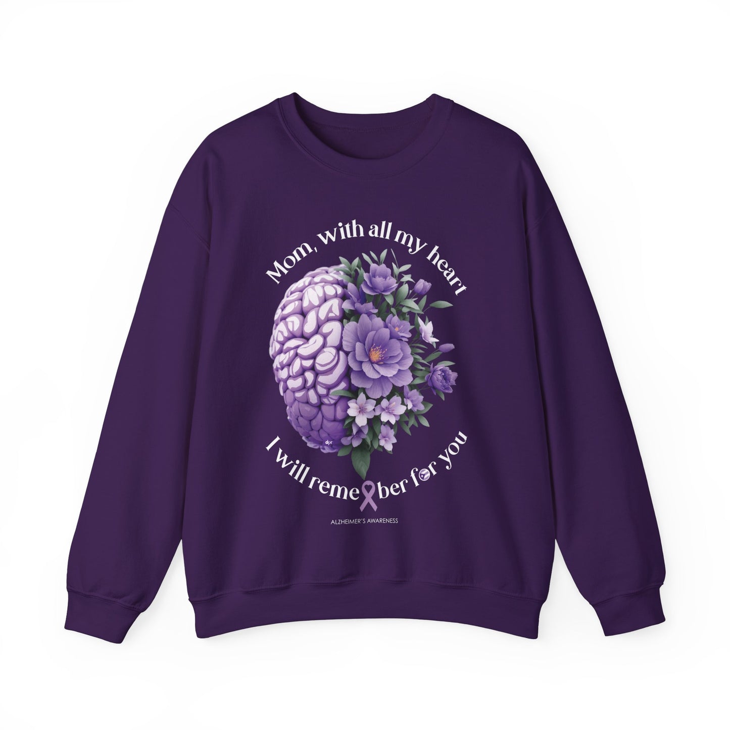 MOM I Will Remember for You Heavy Blend™ Crewneck Sweaters