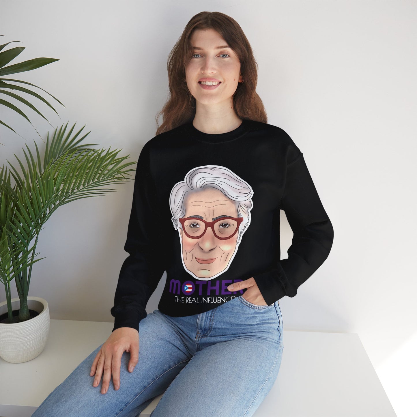 Mother The Real Influencer Heavy Blend™ Crewneck Sweatshirt