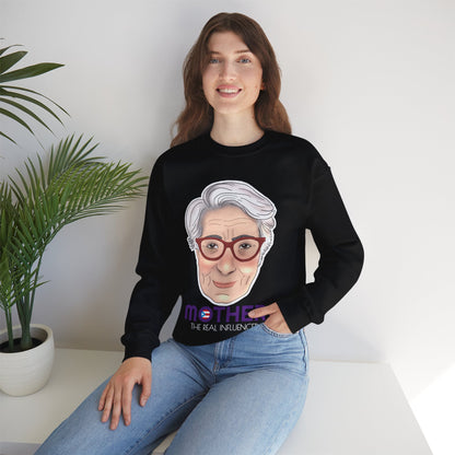 Mother The Real Influencer Heavy Blend™ Crewneck Sweatshirt