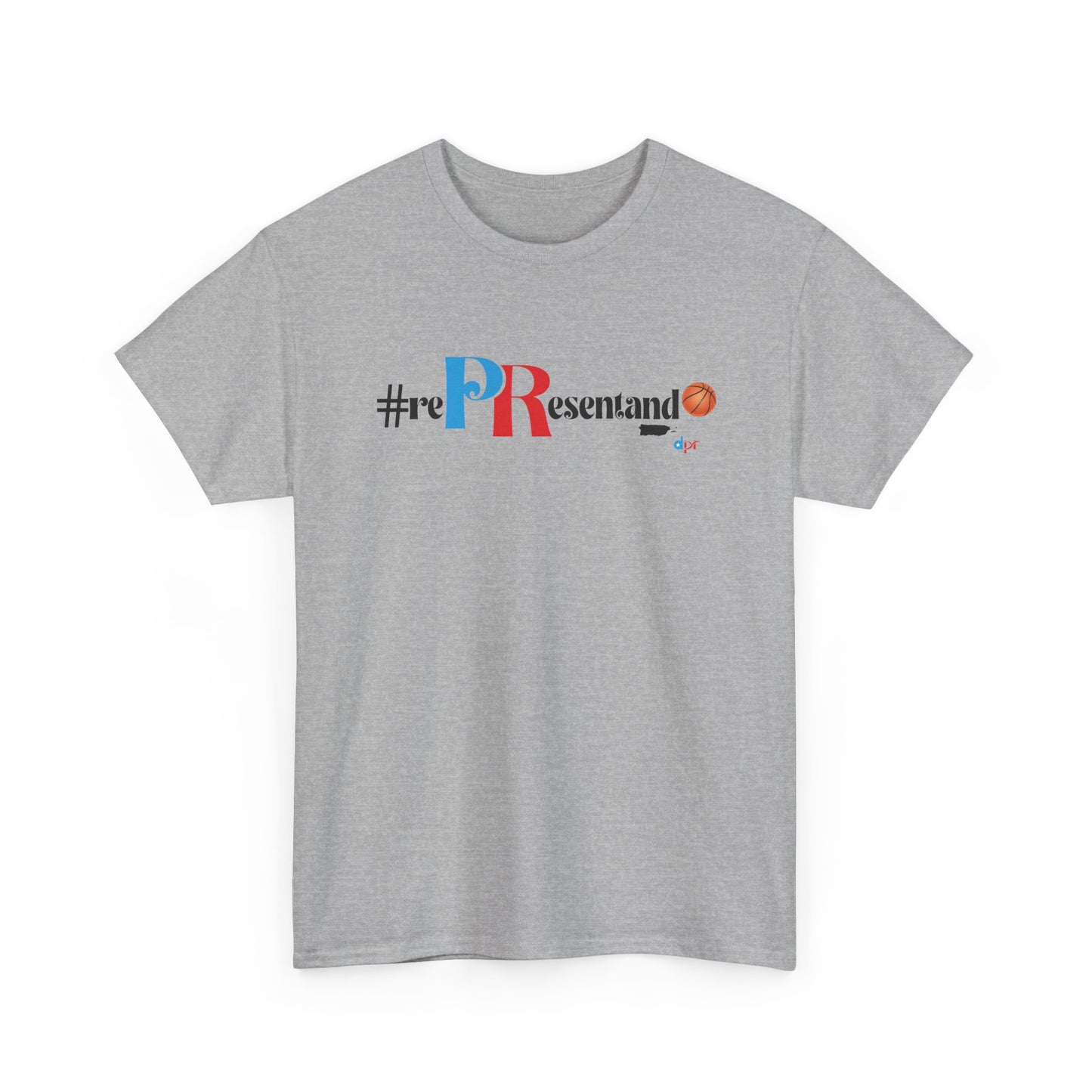 RePResentando Basketball Unisex Heavy Cotton Tee