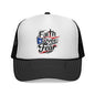 Faith Over Fear Puerto Rican Flag Soccer Ball Trucker Caps FREE SHIPPING