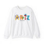 Arte My Passion Bandera Puerto Rico Heavy Blend™ Crewneck Sweaters