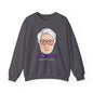Abuela Boricua Always Here Never Left Heavy Blend™ Crewneck Sweatshirt