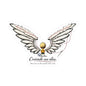 "Cosiendo sus Alas" Soccer Player Waterproof Kiss-Cut Vinyl Decal
