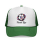 Puerto Rico Soccer Ball Flag Trucker Caps FREE SHIPPING