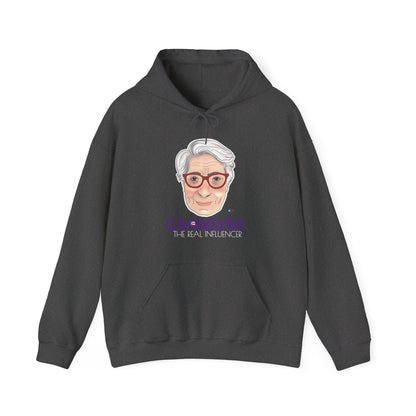 Grandma The Real Influencer Unisex Heavy Blend™ Boricua-Style Hoodies