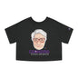 Grandma The Real Influencer Women's Flowy Cropped Tee