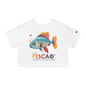 Mere' Pescao a otra con esa labia Flowy Cropped Tee