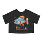 Mere' Pescao Save that Talk Flowy Cropped Tee