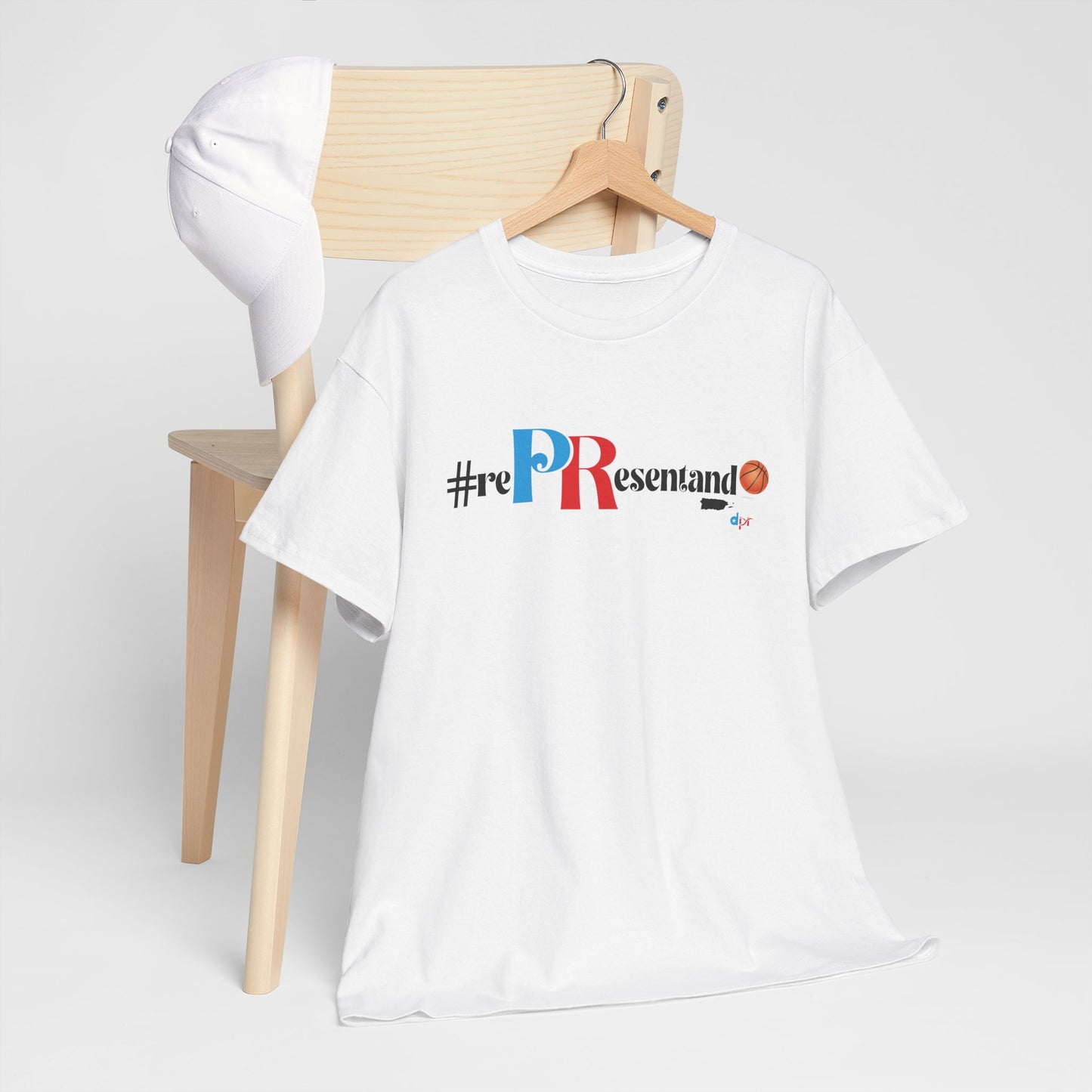RePResentando Basketball Unisex Heavy Cotton Tee