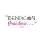 Bendición Grandma Boricua Waterproof Kiss-Cut Vinyl Decals