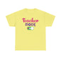 Teacher Mode ON - Back to School Boricua Teacher Heavy Cotton Tee
