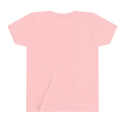 Back to School Boricua Girl Flow Black Youth Short Sleeve Tee