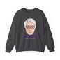 Abuela Boricua Always Here Never Left Heavy Blend™ Crewneck Sweatshirt