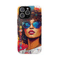 Boricua Girl Mosaico White Tough Phone Cases