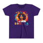 Back to School Boricua Girl Flow Youth Short Sleeve Tee