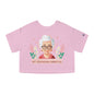 In Loving Memory of My Grandma Boricua Flowy Cropped Tee