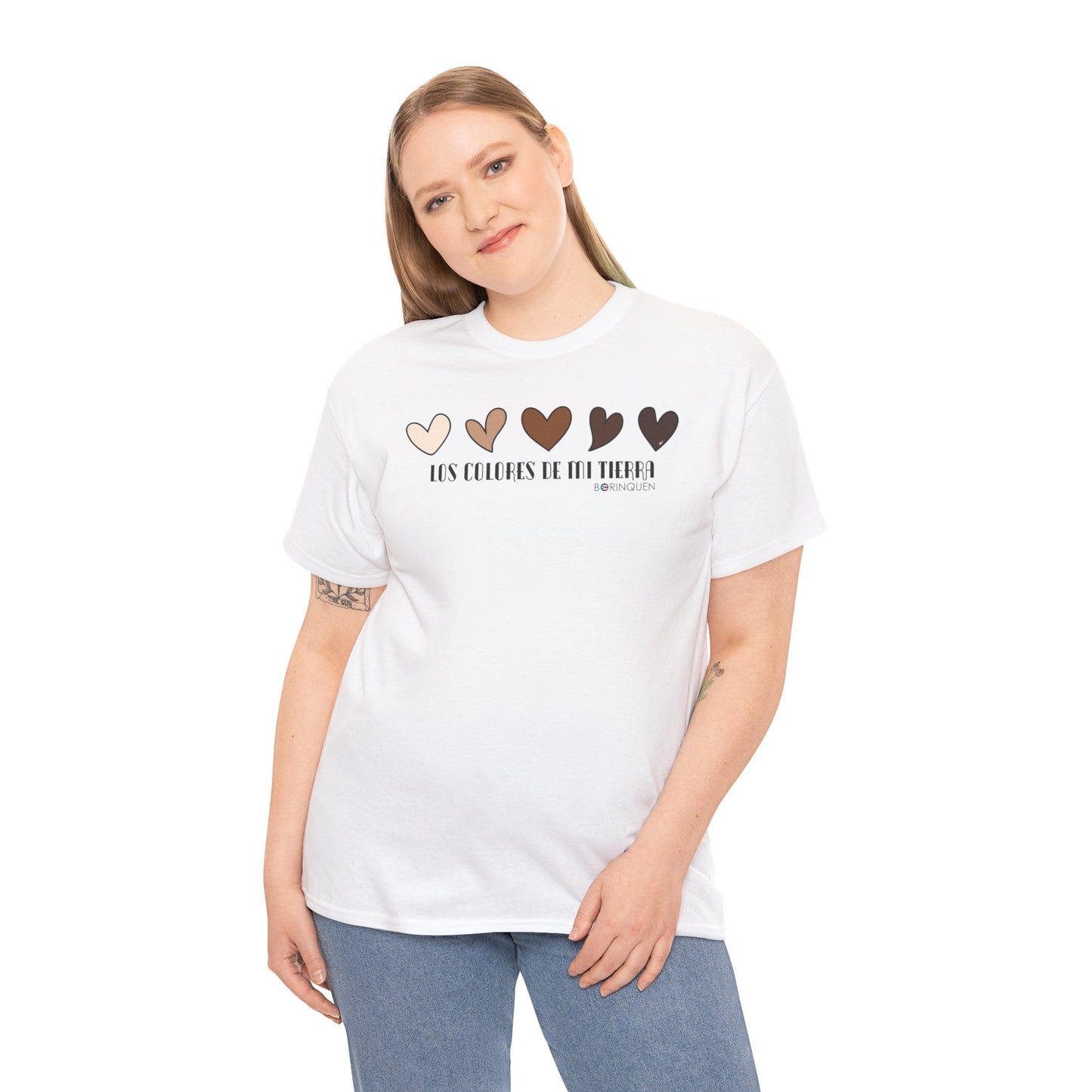 MELANINA BORINQUEN  Unisex Heavy Cotton Tee