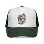 Faith Over Fear Christian Basketball | Puerto Rican Flag Trucker Caps FREE SHIPPING