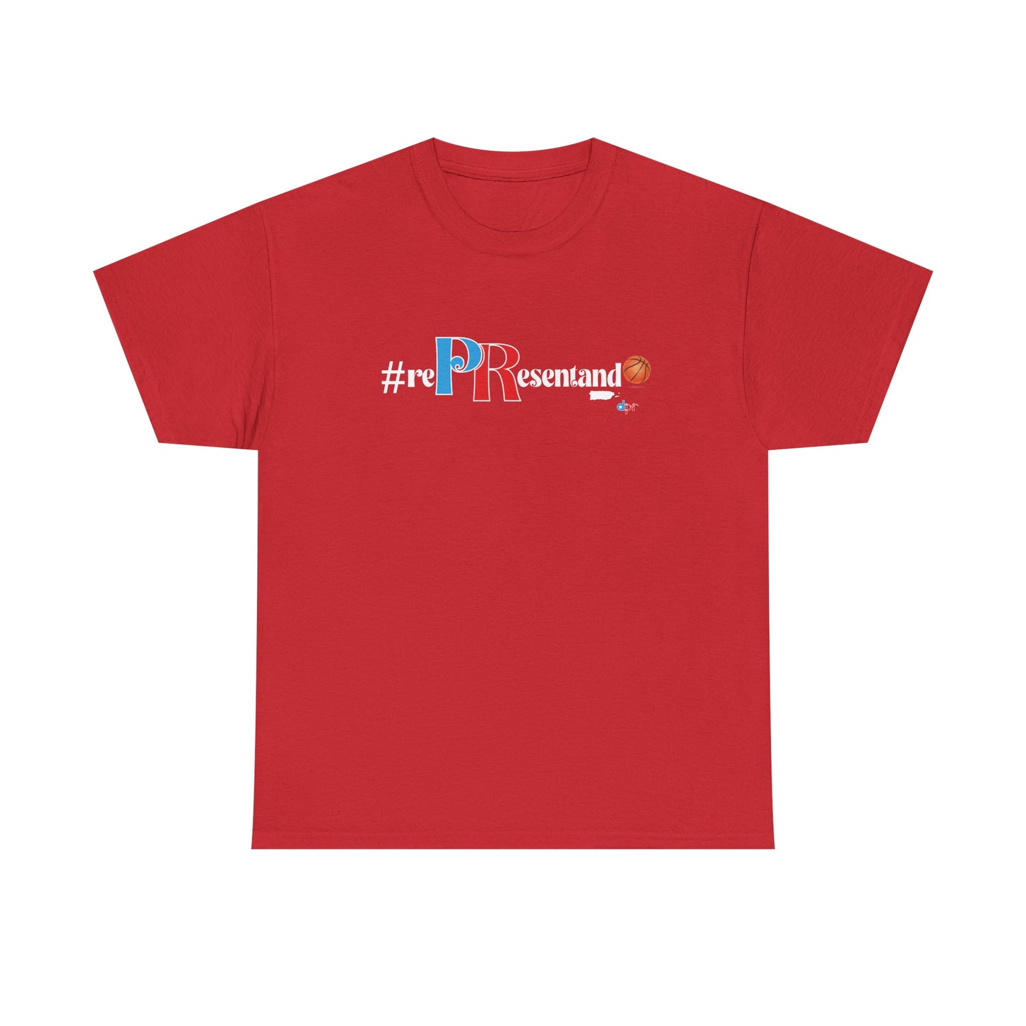 RePResentando Basketball Unisex Heavy Cotton Tee