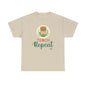 Coffee Teach Repeat - Back to School Boricua Teacher Heavy Cotton Tee