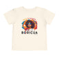 Back to School Boricua Girl Flow Black Toddler Short Sleeve Tee