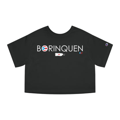 Borinquen Women's Flowy Cropped Tee