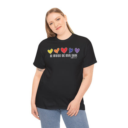El Mood de mis días Boricua Unisex Heavy Cotton Tee