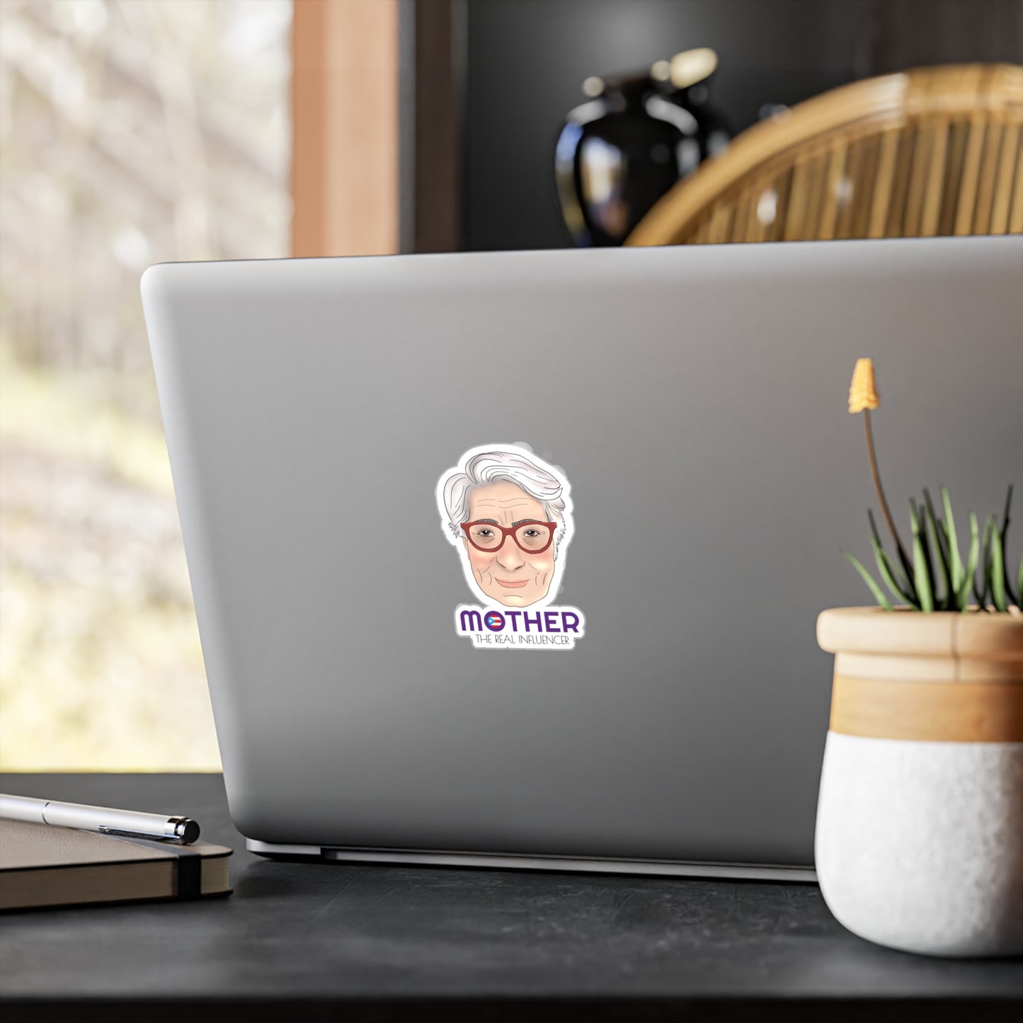 Mother The Real Influencer Kiss-Cut Vinyl Decals