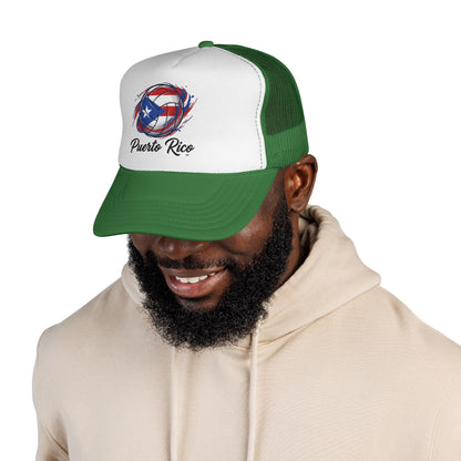 Puerto Rico Volleyball Flag  Trucker Caps FREE SHIPPING