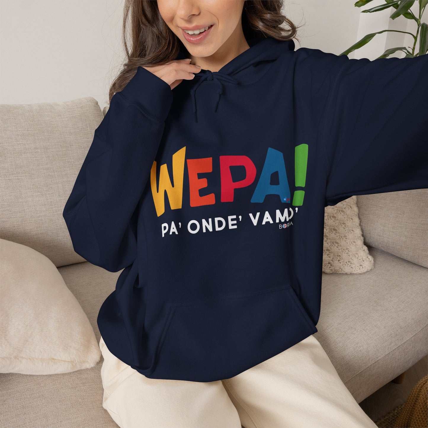 Wepa Boricua! Unisex Heavy Blend™ Boricua-Style Hoodies