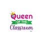 Queen of the Classroom - Back to School Kiss-Cut Vinyl Decals
