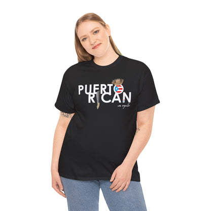 Puerto Rican con Orgullo 2 Unisex Heavy Cotton Tee