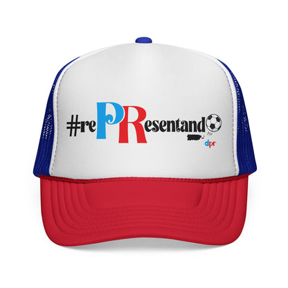 RePResentando Soccer Puerto Rican Pride Trucker Caps FREE SHIPPING