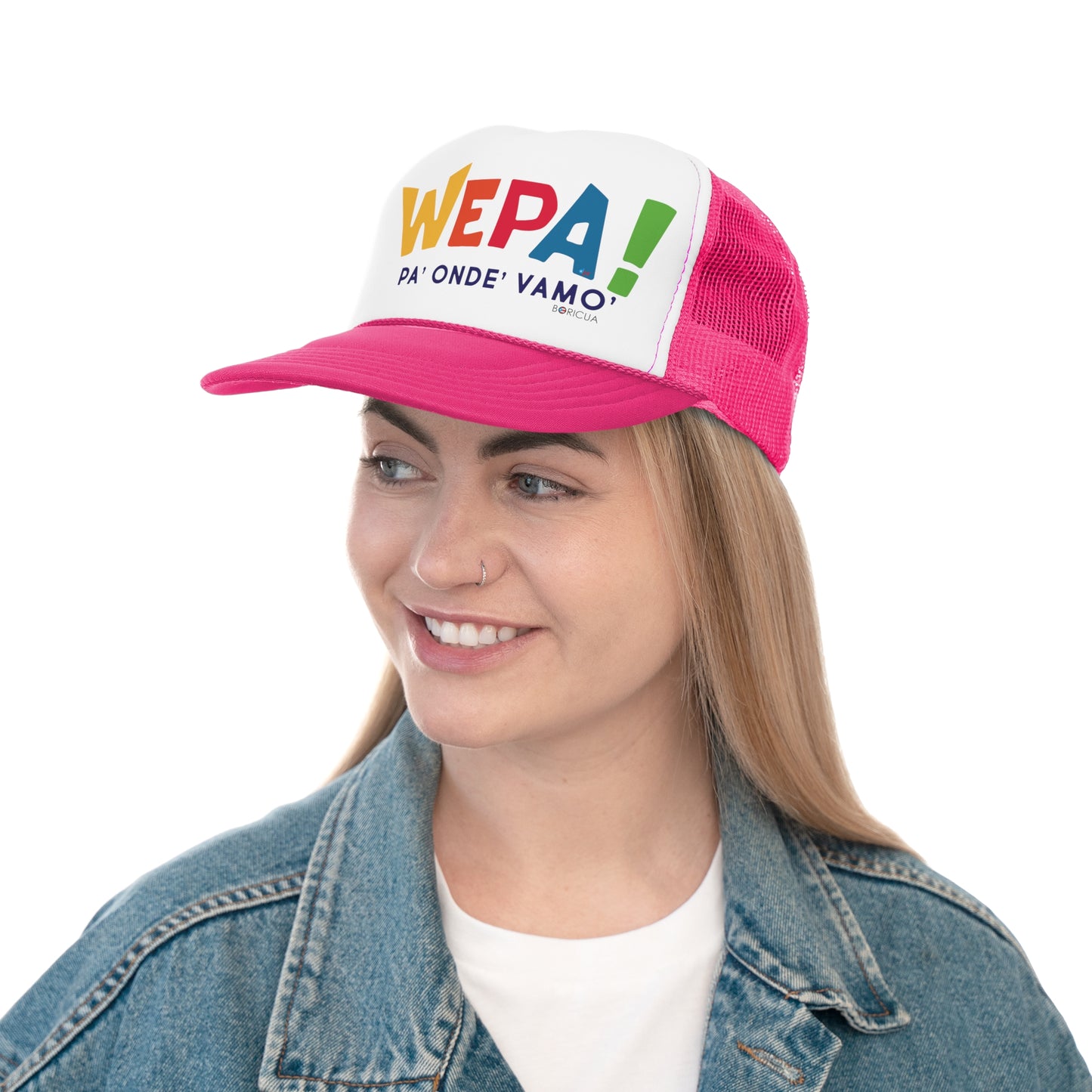 Wepa Boricua Puerto Rican Pride Trucker Caps FREE SHIPPING
