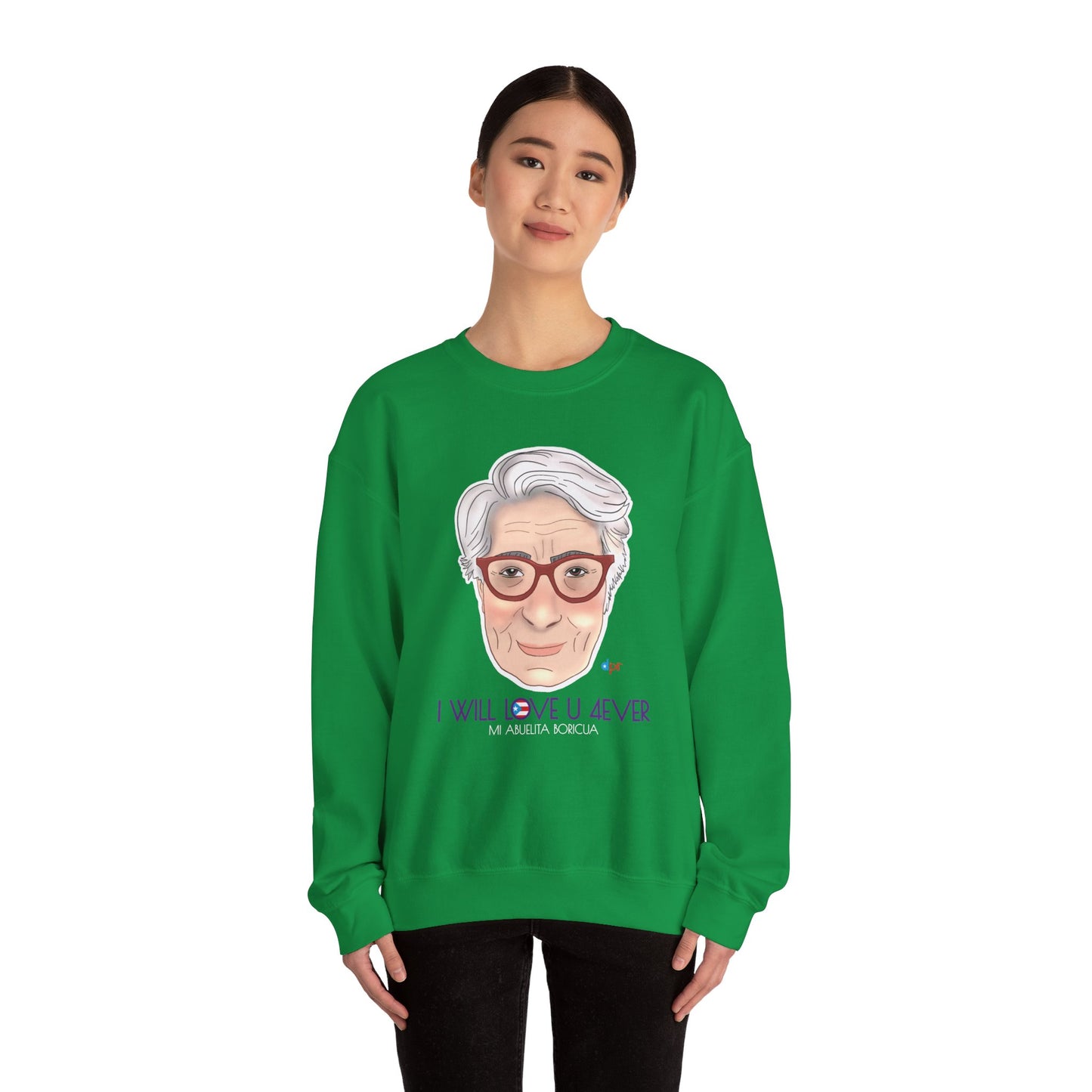 I Will love You Forever Abuelita Heavy Blend™ Crewneck Sweatshirt