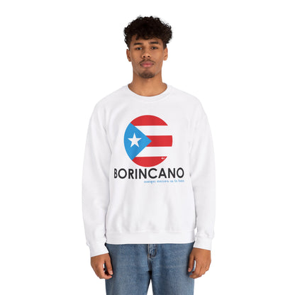 BORINCANO BANDERA Unisex Heavy Blend™ Crewneck Sweaters