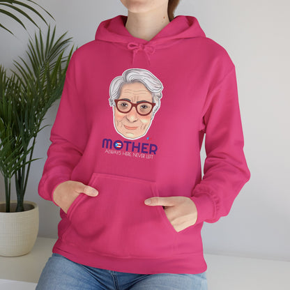 Mamá Boricua Always Here Never Left Unisex Heavy Blend™ Boricua-Style Hoodies